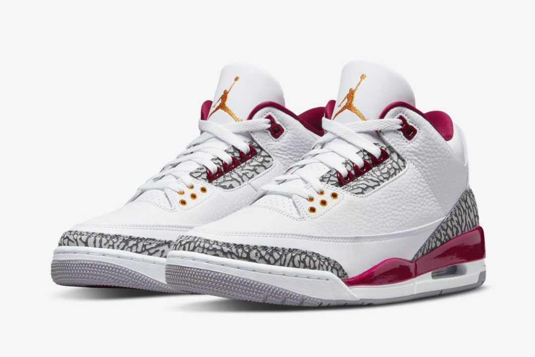 【スニダンで購入可】2/24発売 Nike Air Jordan 3 "Cardinal Red" 抽選/定価/販売店舗まとめ 6枚目