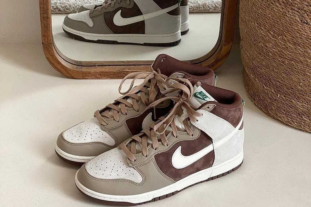 【販売リンクあり】2/21発売 Nike Dunk High PRM "Light Chocolate" 抽選/定価/販売店舗まとめ 4枚目