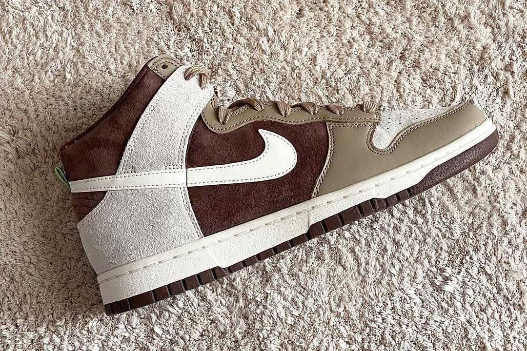 【販売リンクあり】2/21発売 Nike Dunk High PRM "Light Chocolate" 抽選/定価/販売店舗まとめ 6枚目