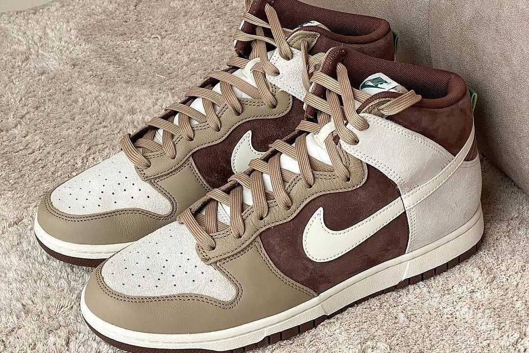 【販売リンクあり】2/21発売 Nike Dunk High PRM "Light Chocolate" 抽選/定価/販売店舗まとめ 5枚目