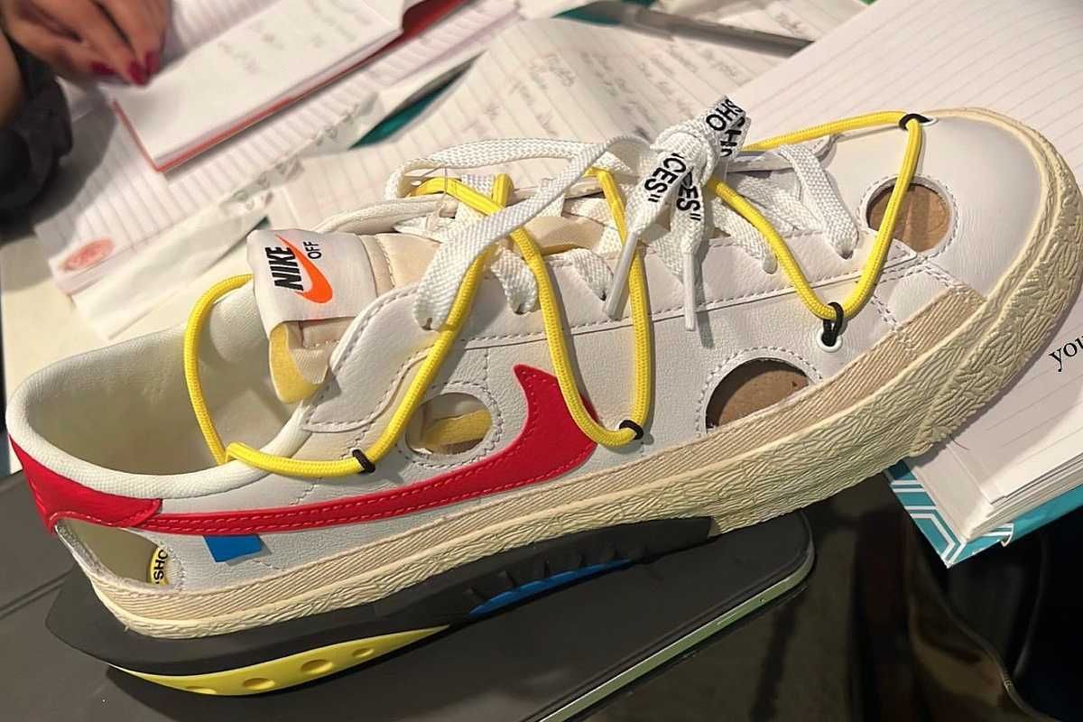 【スニダンで購入可】4/8・4/17発売 Off-White × Nike Blazer Low 2colors 抽選/定価/販売店舗まとめ 4枚目