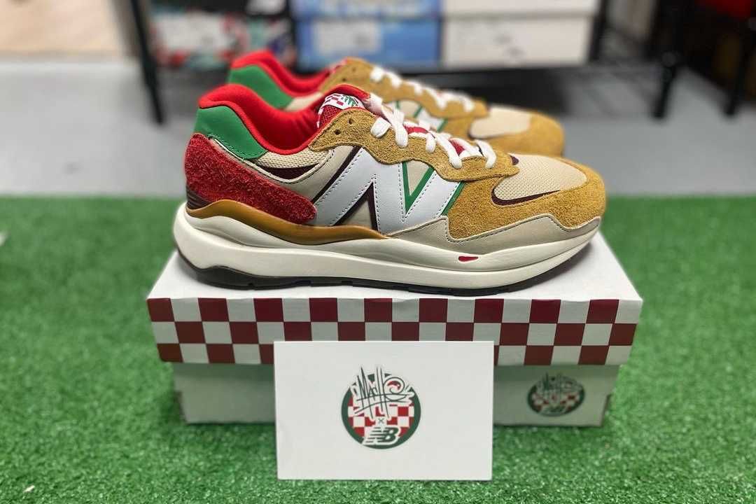 【リーク】Mache Customs x New Balance 57/40 "Pizza" 抽選/定価/販売店舗まとめ 3枚目