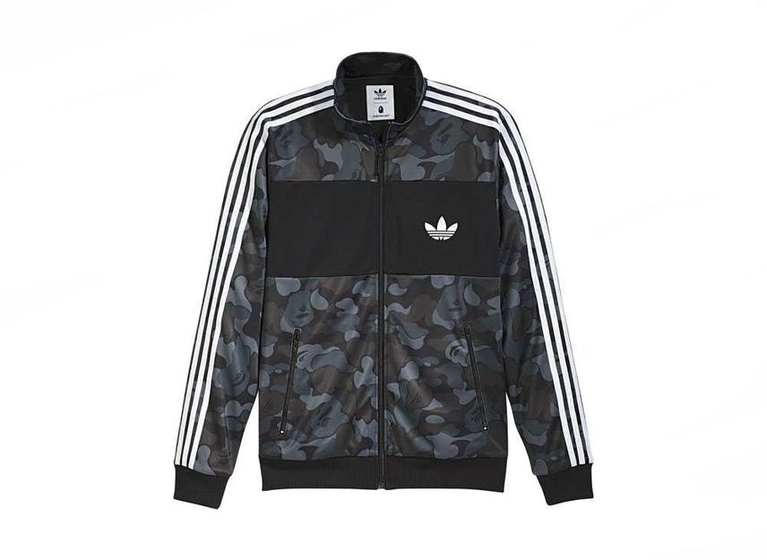 ADIDAS ORIGINALS BY BAPE FIREBIRD TRACKTOP BAPE Black SNKRDUNK