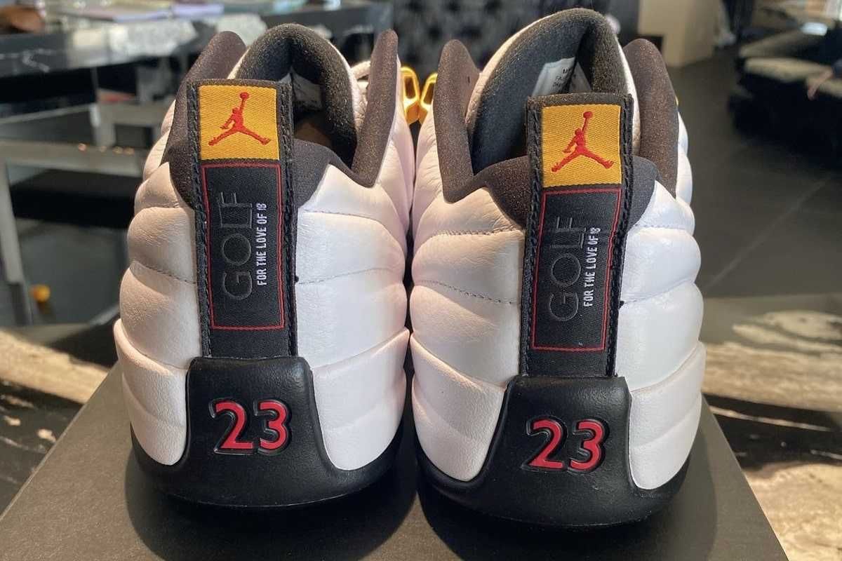 【スニダンで購入可】3/11発売 Nike Air Jordan 12 Low Golf "Taxi" 抽選/定価/販売店舗まとめ 10枚目