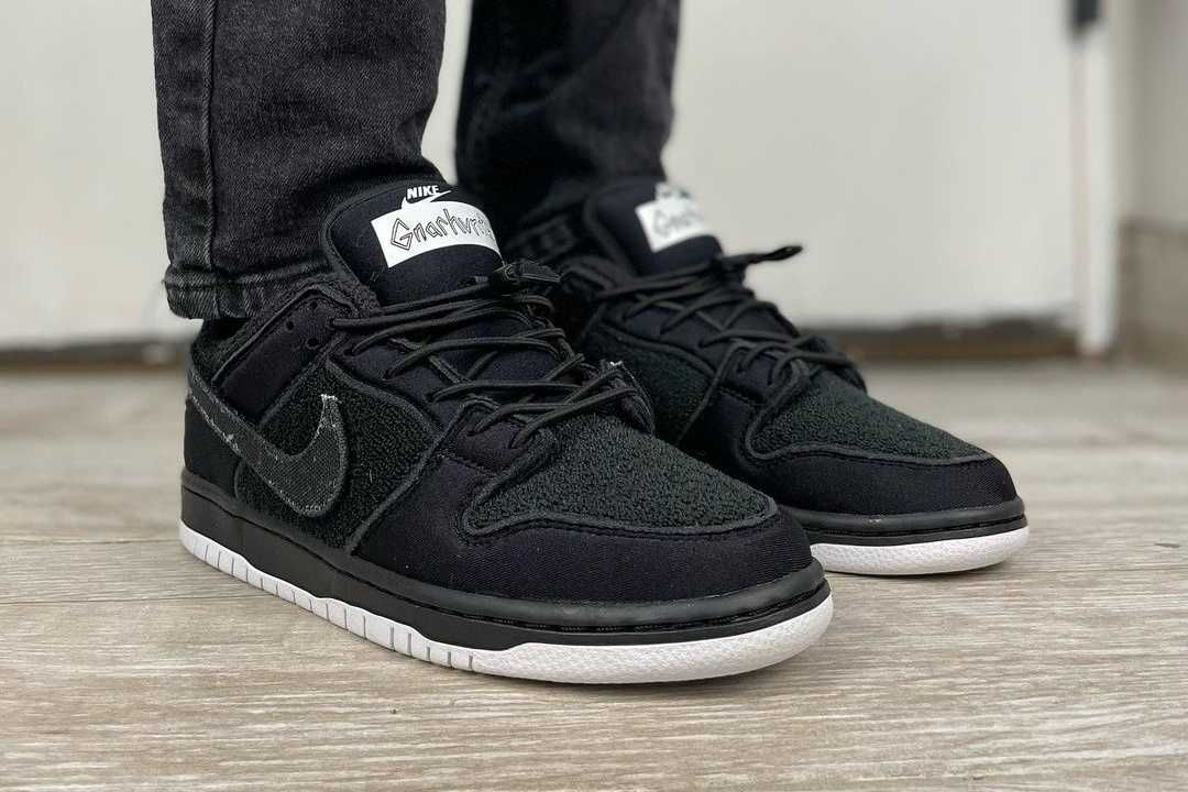 【スニダンで購入可】5/24発売 Gnarhunters × Nike SB Dunk Low "Black/White" 抽選/定価/販売店舗まとめ 8枚目