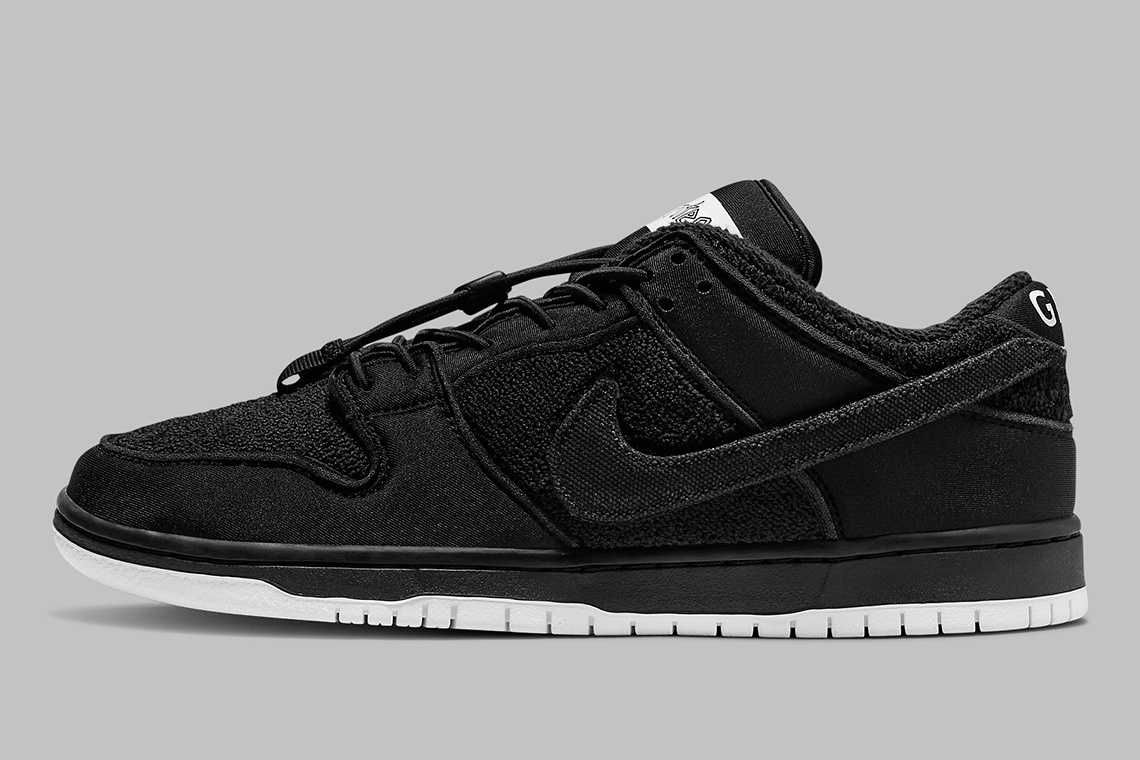 【スニダンで購入可】5/24発売 Gnarhunters × Nike SB Dunk Low "Black/White" 抽選/定価/販売店舗まとめ 10枚目