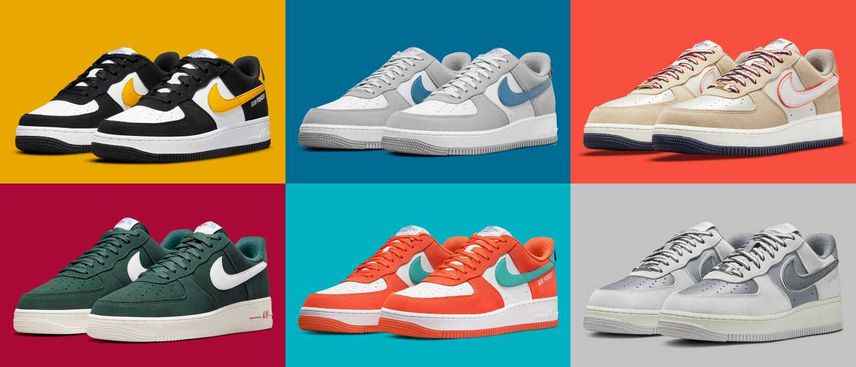 【リーク】Nike Air Force 1 07 Low Athletic Club 6colors 抽選/定価/販売店舗まとめ