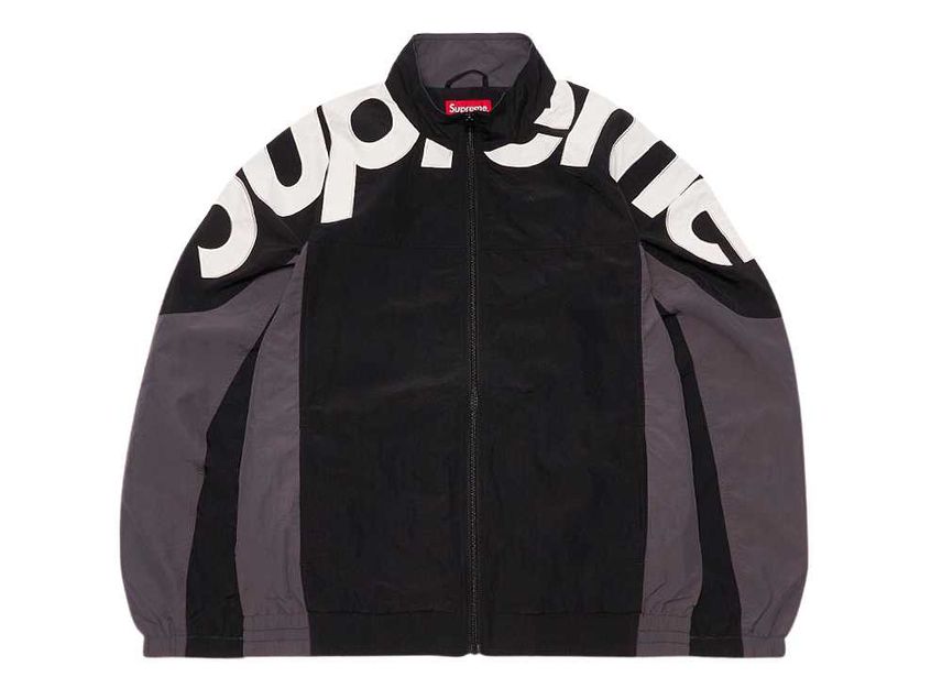 Supreme shoulder best sale logo track jacket