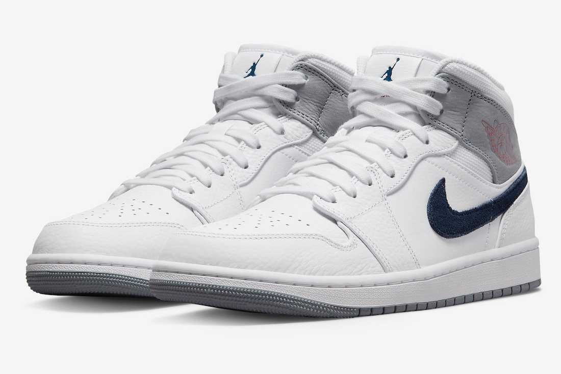 【販売リンクあり】2/24・3/9発売 Nike Air Jordan 1 Mid "Paris" 抽選/定価/販売店舗まとめ 2枚目