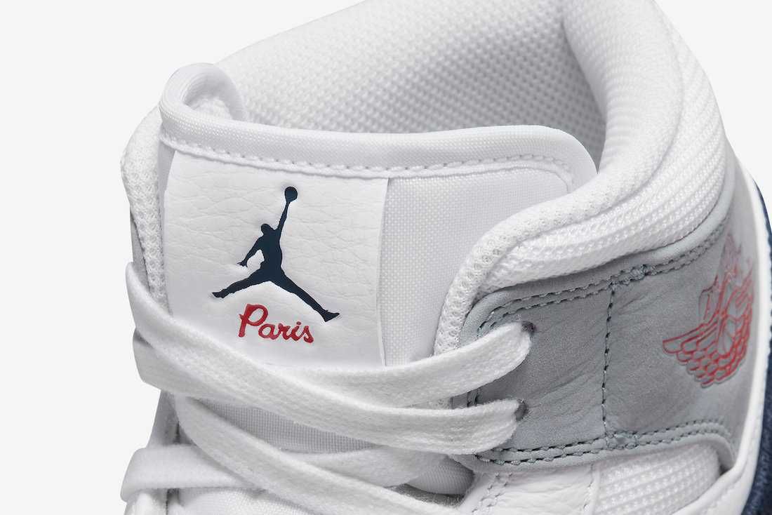 【販売リンクあり】2/24・3/9発売 Nike Air Jordan 1 Mid "Paris" 抽選/定価/販売店舗まとめ 5枚目