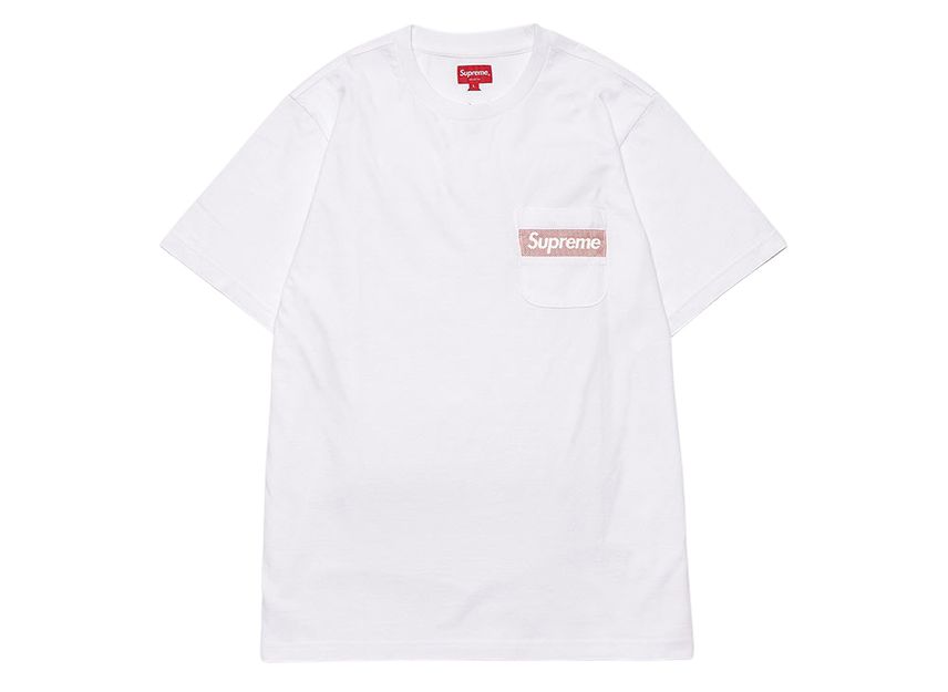 Supreme ss19 top pocket tee