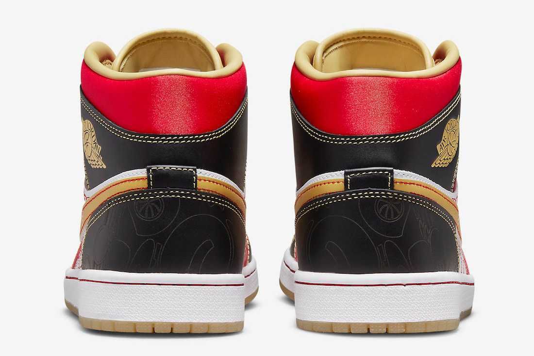 【リーク】Nike Air Jordan 1 Mid XQ "China" (2022) 抽選/定価/販売店舗まとめ 3枚目