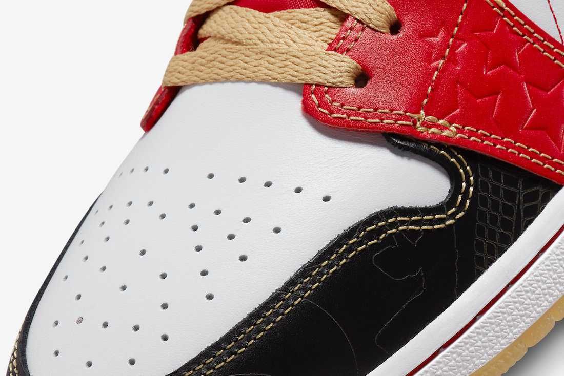 【リーク】Nike Air Jordan 1 Mid XQ "China" (2022) 抽選/定価/販売店舗まとめ 4枚目