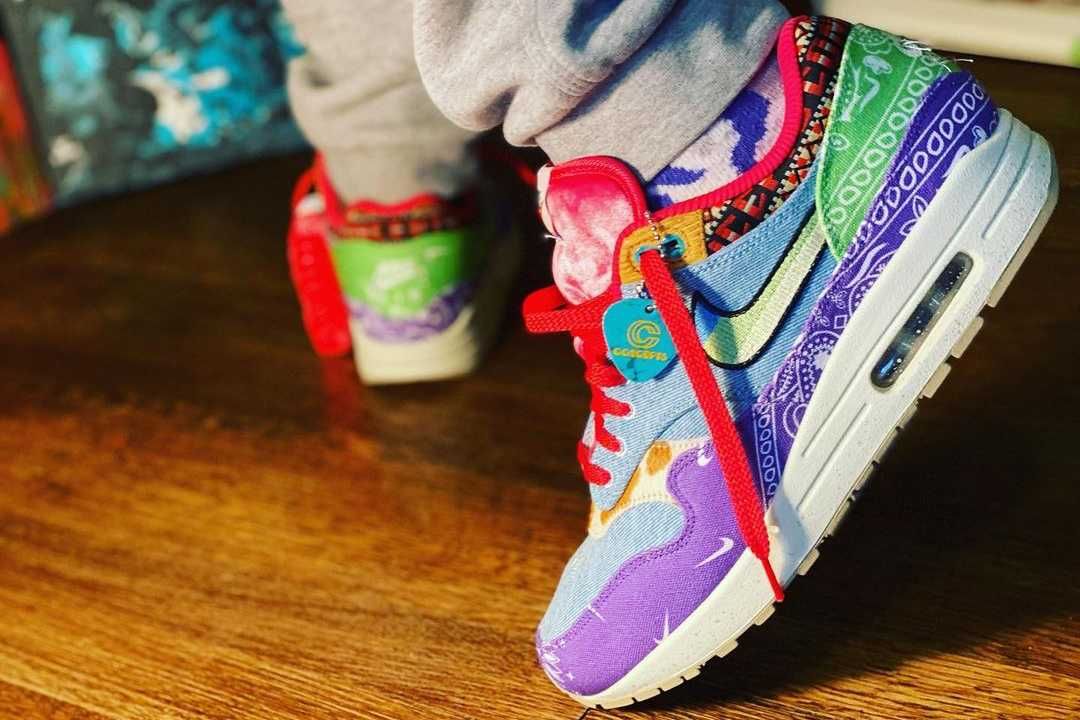 【スニダンで購入可】4/15発売 Concepts × Nike Air Max 1 3colors 抽選/定価/販売店舗まとめ 7枚目