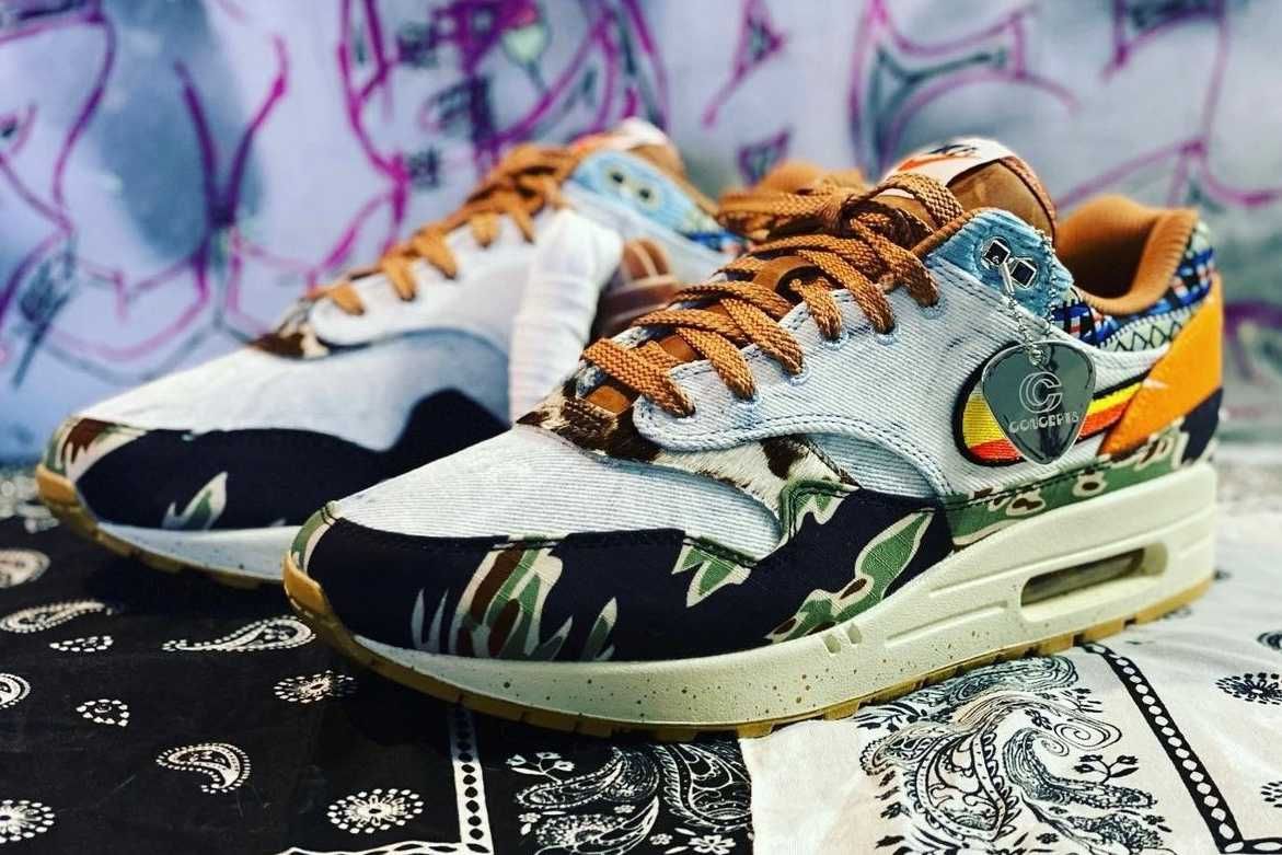 【スニダンで購入可】4/15発売 Concepts × Nike Air Max 1 3colors 抽選/定価/販売店舗まとめ 43枚目