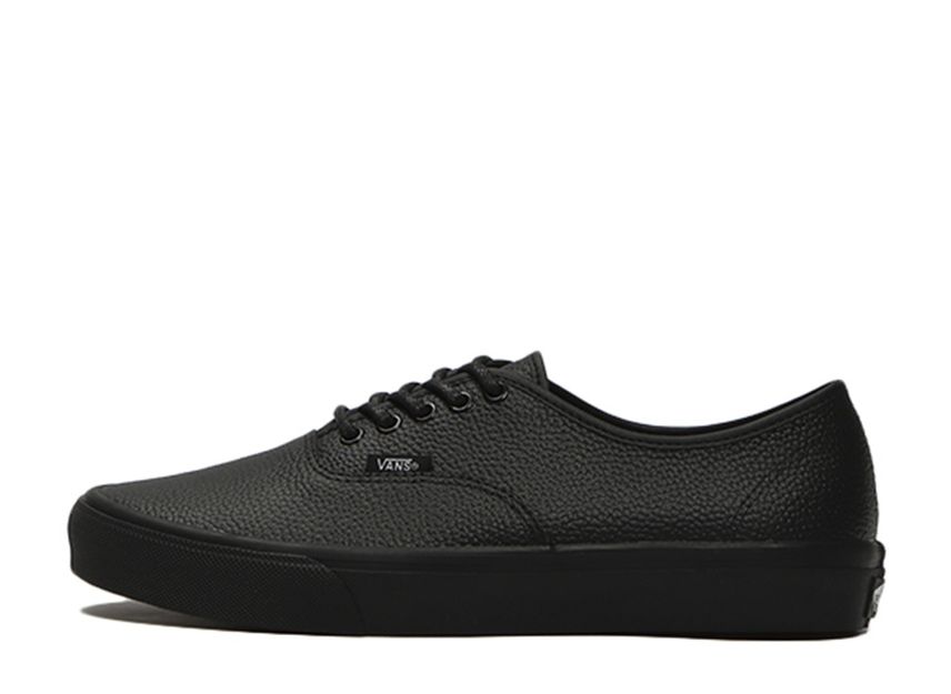 VANS AUTHENTIC LEATHER BLACK 26.5 新品未使用