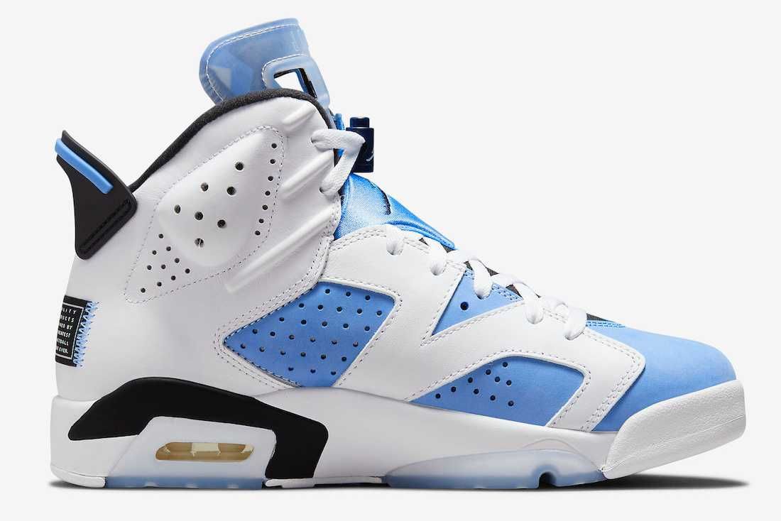 【スニダンで購入可】3/5・3/7発売 Nike Air Jordan 6 "UNC" 抽選/定価/販売店舗まとめ 10枚目