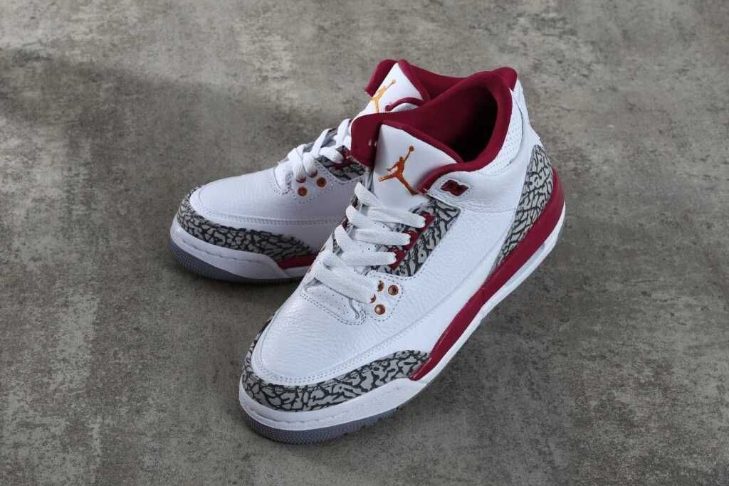 【スニダンで購入可】2/24発売 Nike Air Jordan 3 "Cardinal Red" 抽選/定価/販売店舗まとめ 3枚目