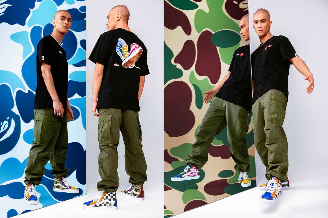 【販売リンクあり】2/26発売 BAPE®︎ × Vans 2022 collection  抽選/定価/販売店舗まとめ 7枚目