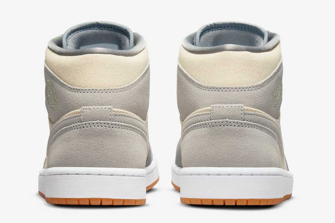【スニダンで購入可】2/25発売 Nike Air Jordan 1 Mid SE "Coconut Milk/Particle Grey" 抽選/定価/販売店舗まとめ 6枚目