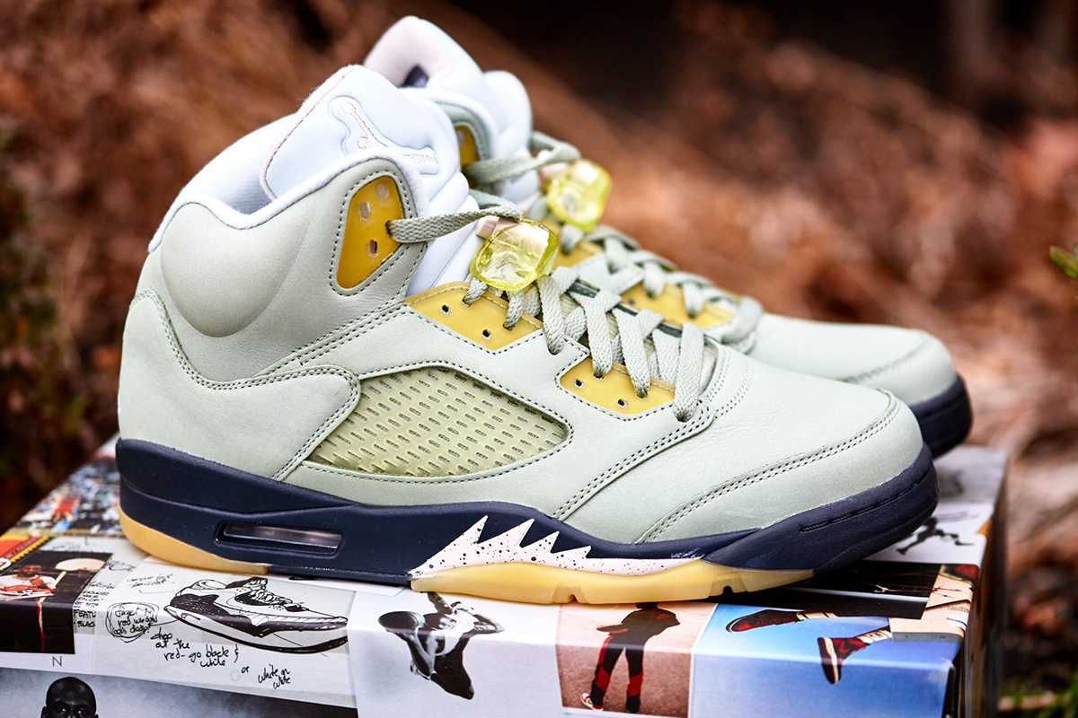 【スニダンで購入可】4/9発売 Nike Air Jordan 5 "Jade Horizon" 抽選/定価/販売店舗まとめ 8枚目