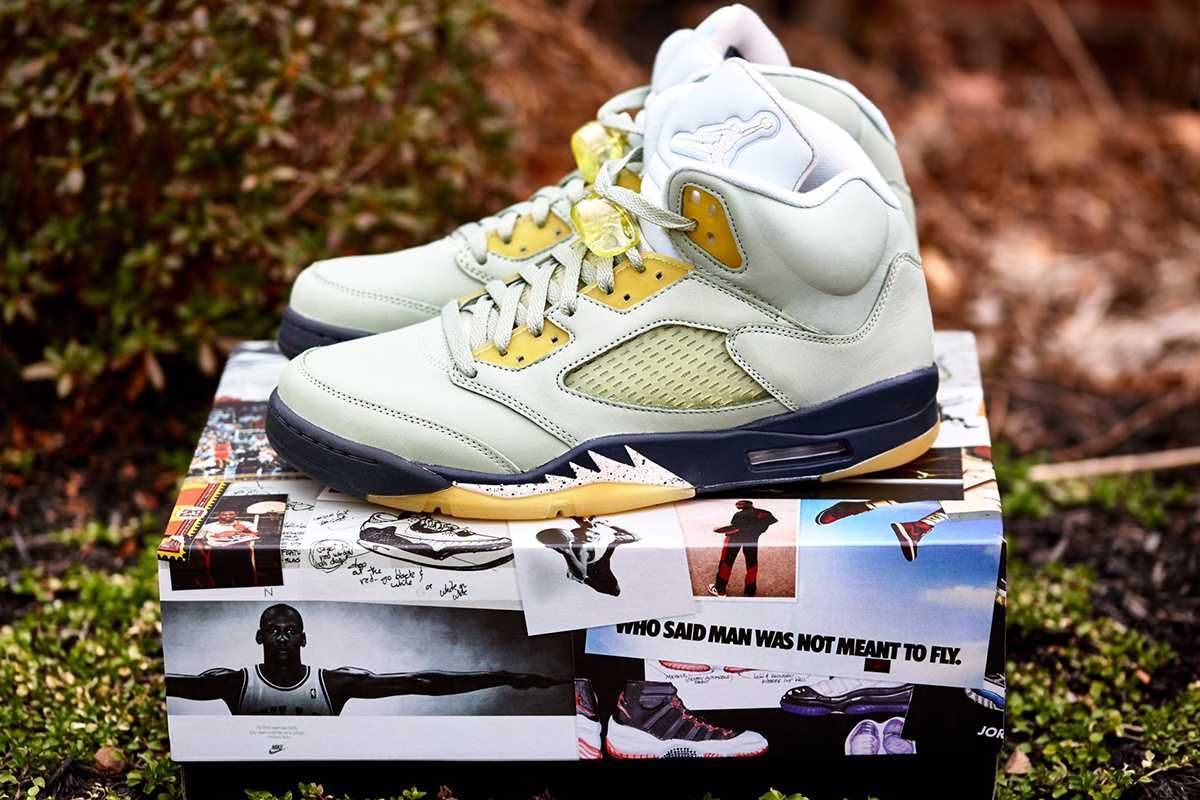 【スニダンで購入可】4/9発売 Nike Air Jordan 5 "Jade Horizon" 抽選/定価/販売店舗まとめ 10枚目