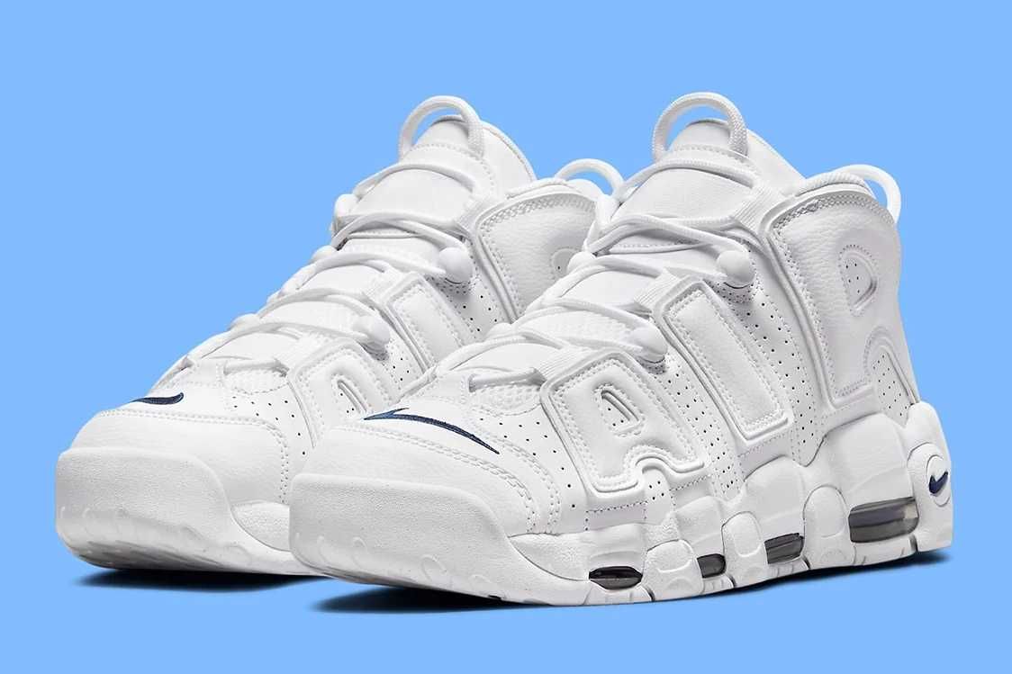 【スニダンで購入可】4/5発売 Nike Air More Uptempo "White/Midnight Navy" 抽選/定価/販売店舗まとめ 5枚目