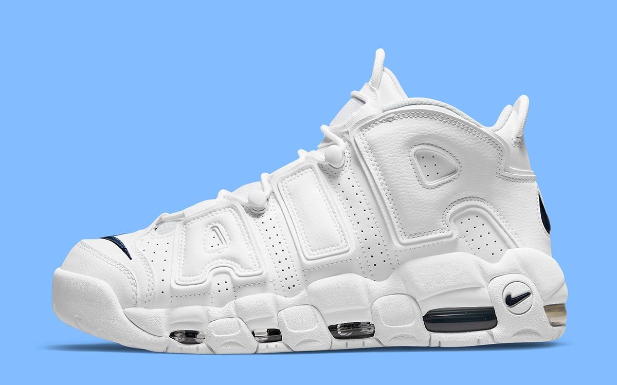 【スニダンで購入可】4/5発売 Nike Air More Uptempo "White/Midnight Navy" 抽選/定価/販売店舗まとめ 6枚目