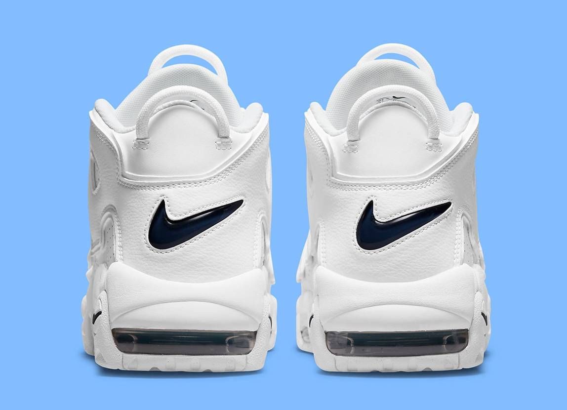 【スニダンで購入可】4/5発売 Nike Air More Uptempo "White/Midnight Navy" 抽選/定価/販売店舗まとめ 9枚目