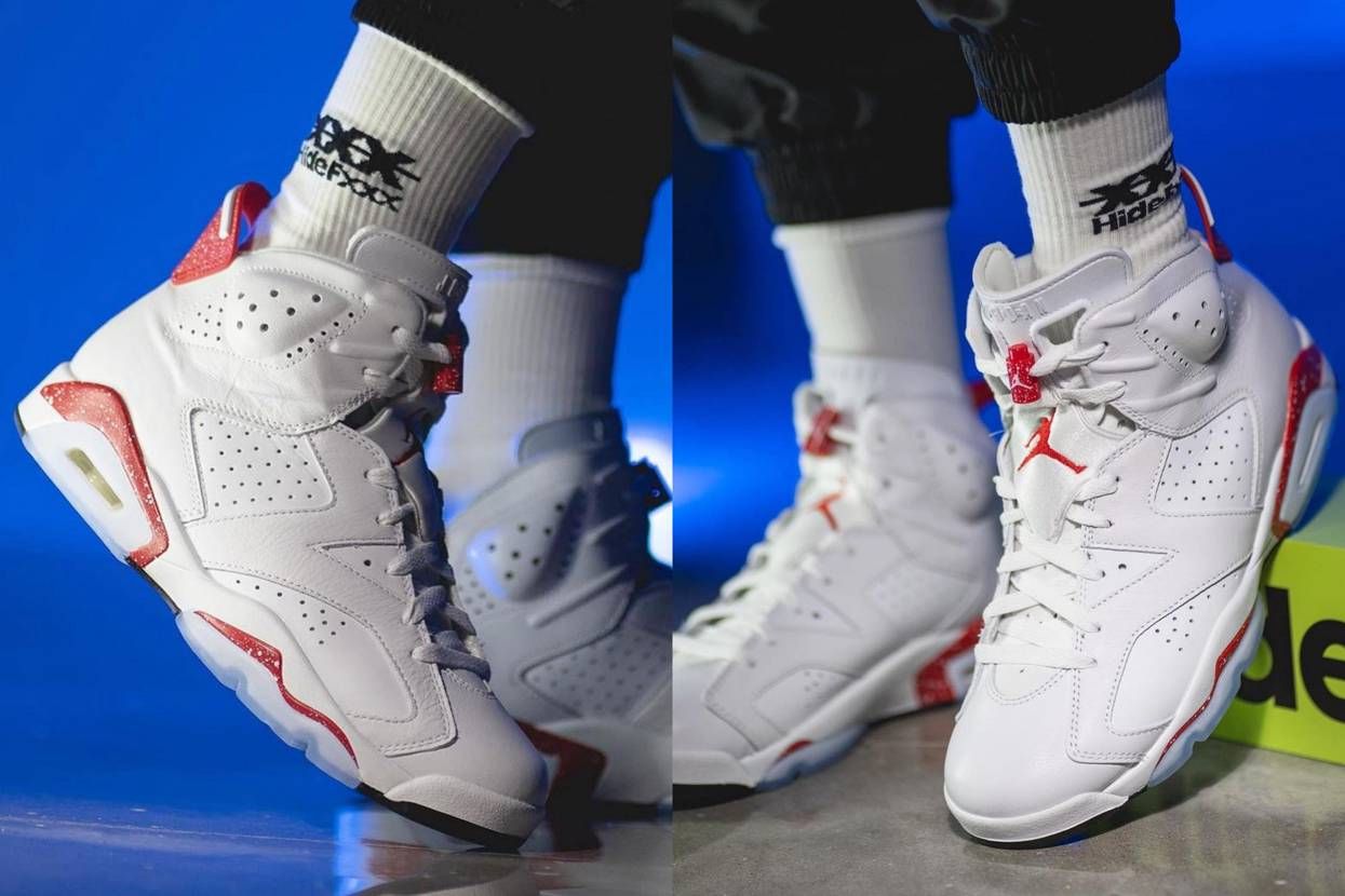 【スニダンで購入可】6/4発売 Nike Air Jordan 6 "White and University Red/Red Oreo" 抽選/定価/販売店舗まとめ 20枚目