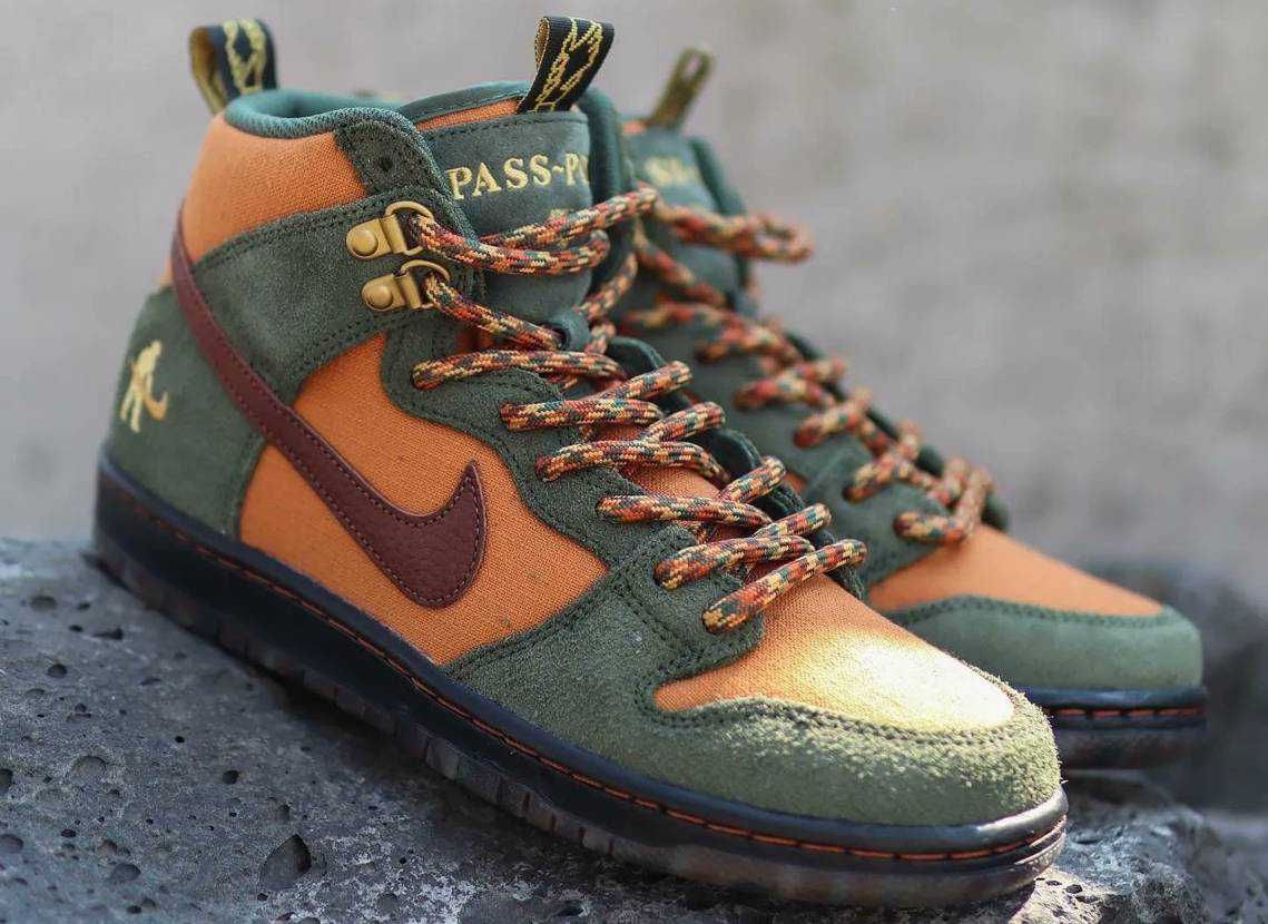 【スニダンで購入可】3/5・3/8発売 PASS~PORT × Nike SB Dunk High "Work Boot" 抽選/定価/販売店舗まとめ 5枚目