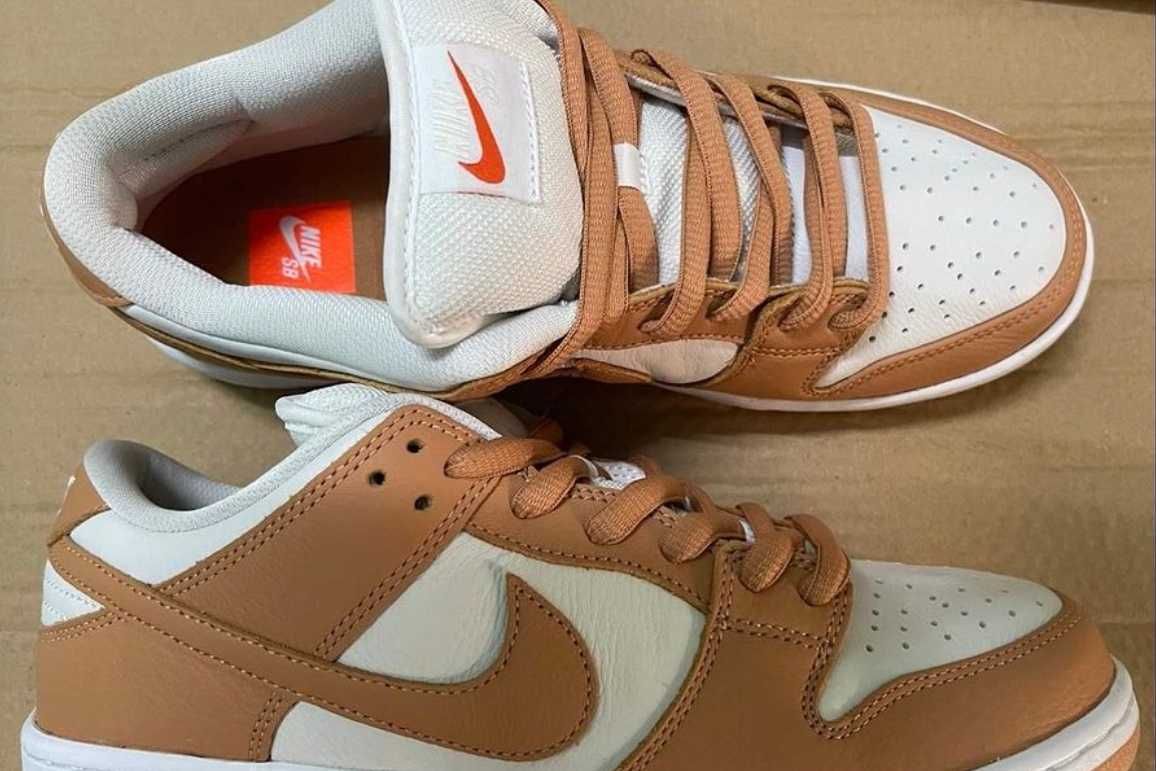 【スニダンで購入可】4/16発売 Nike SB Dunk Low Pro ISO Orange Label "Light Cognac" 抽選/定価/販売店舗まとめ 13枚目