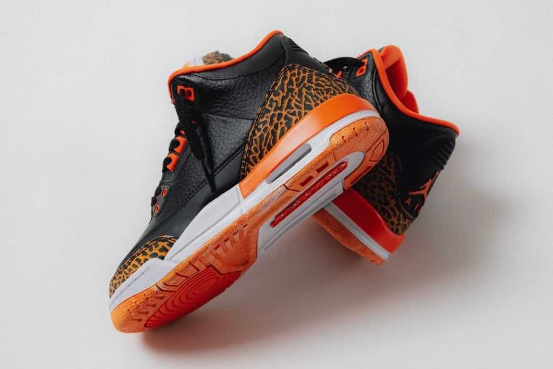 【スニダンで購入可】3/2発売 Nike GS Air Jordan 3 RETRO "Kumquat" 抽選/定価/販売店舗まとめ 6枚目