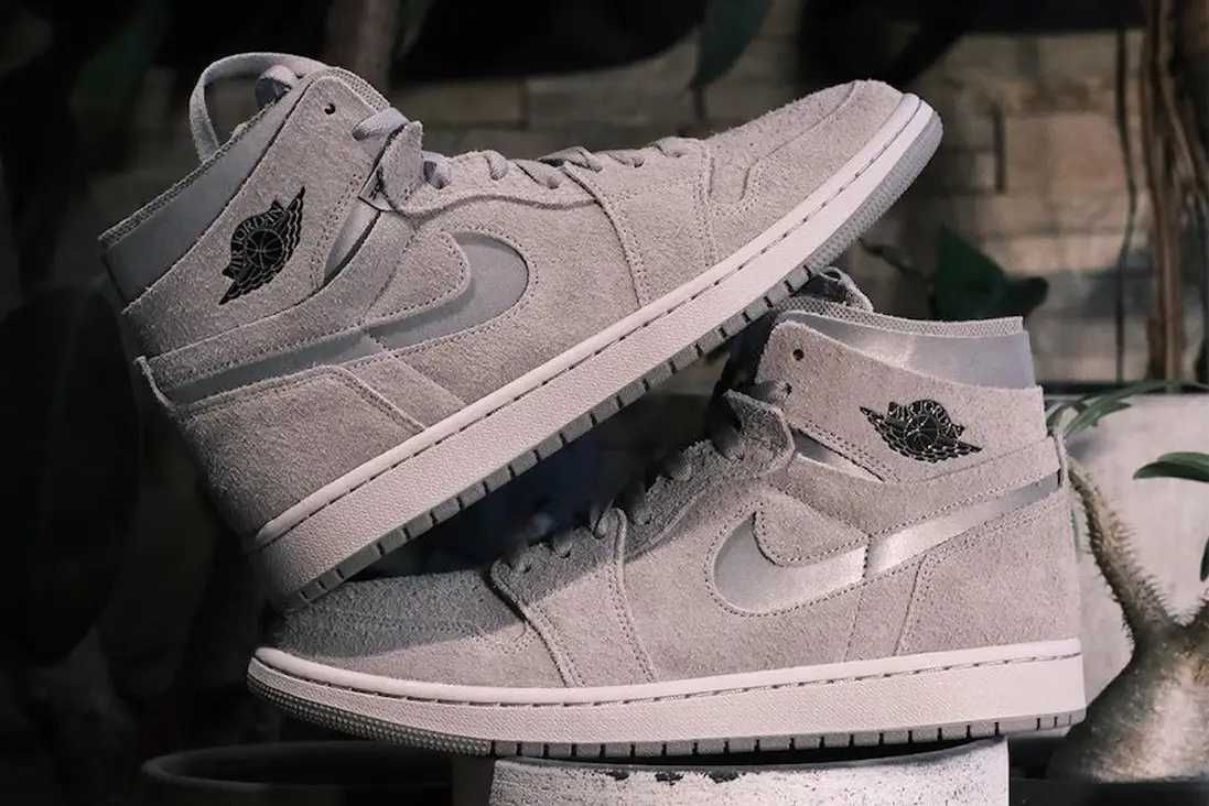 【販売リンクあり】海外抽選中 Nike Air Jordan 1 High Zoom Air Comfort "Metallic Silver" 抽選/定価/販売店舗まとめ 2枚目