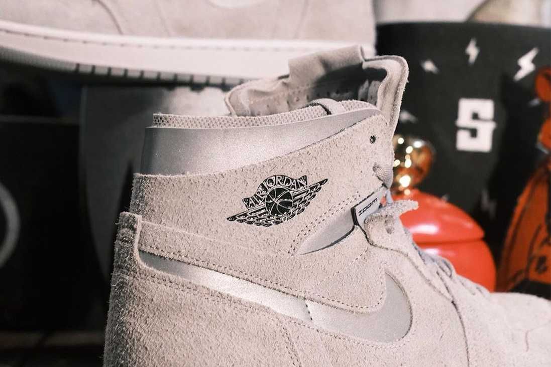 【販売リンクあり】海外抽選中 Nike Air Jordan 1 High Zoom Air Comfort "Metallic Silver" 抽選/定価/販売店舗まとめ 4枚目