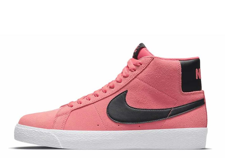 pink and black blazers nike