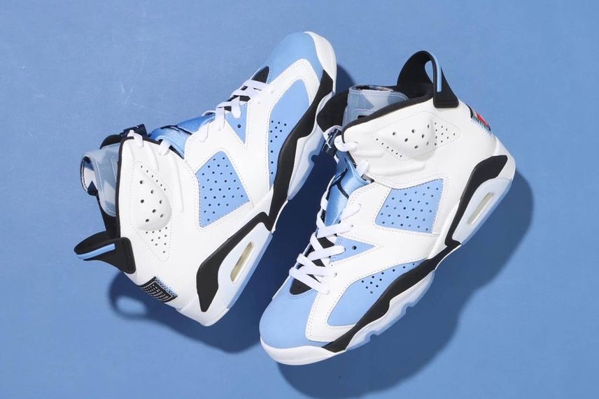 【スニダンで購入可】3/5・3/7発売 Nike Air Jordan 6 "UNC" 抽選/定価/販売店舗まとめ