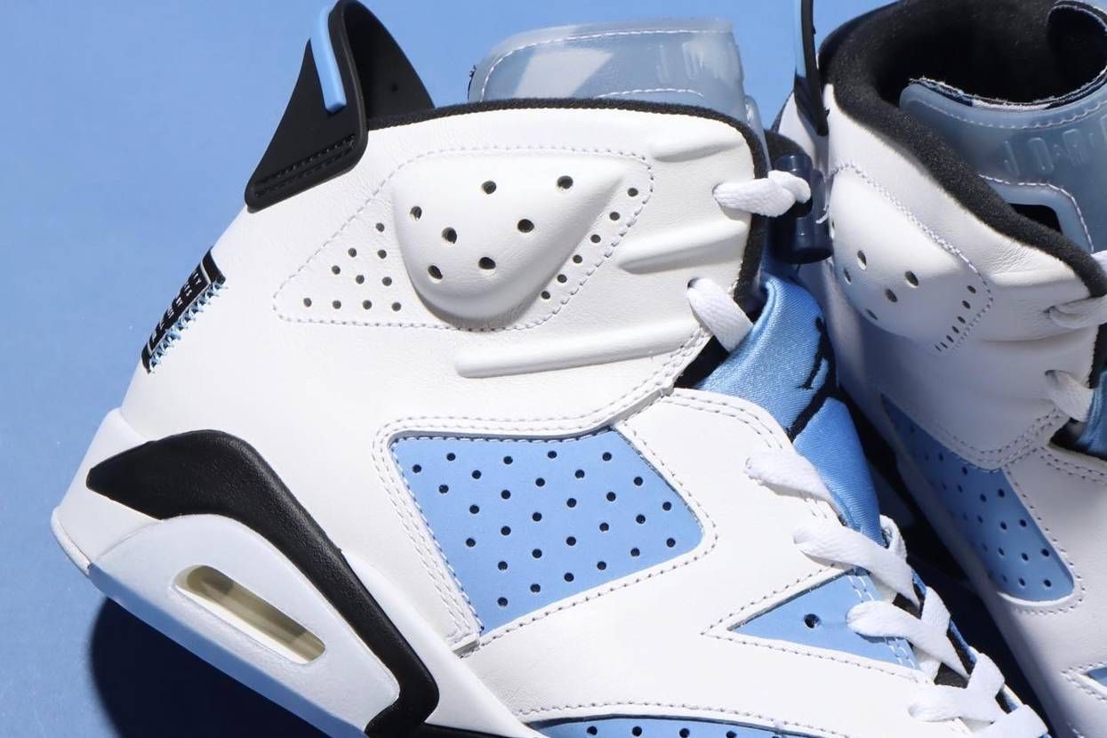 【スニダンで購入可】3/5・3/7発売 Nike Air Jordan 6 "UNC" 抽選/定価/販売店舗まとめ 3枚目