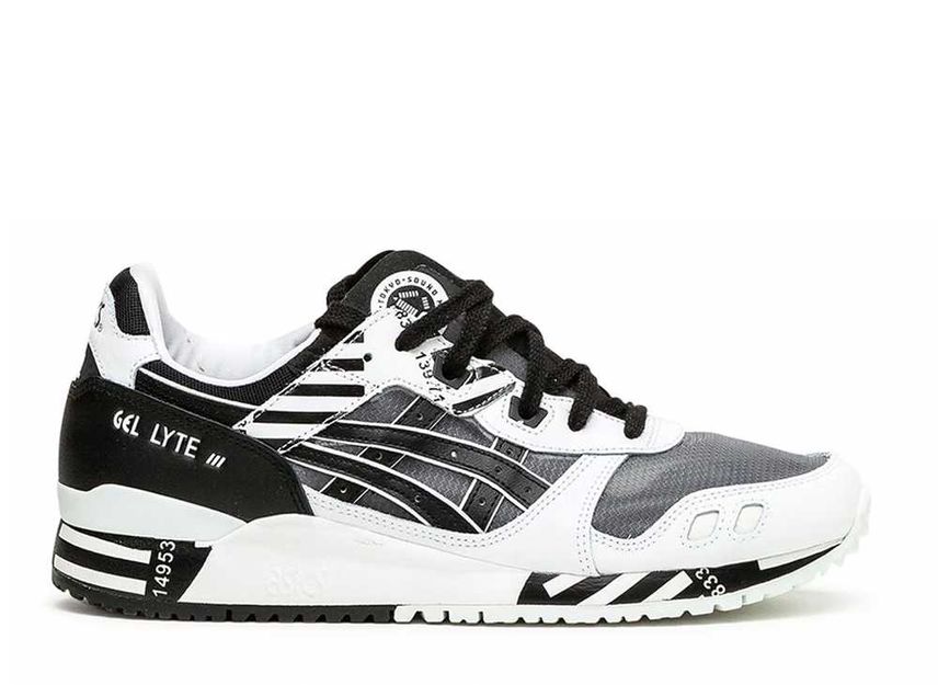 Asics tiger gel sales lyte iii white