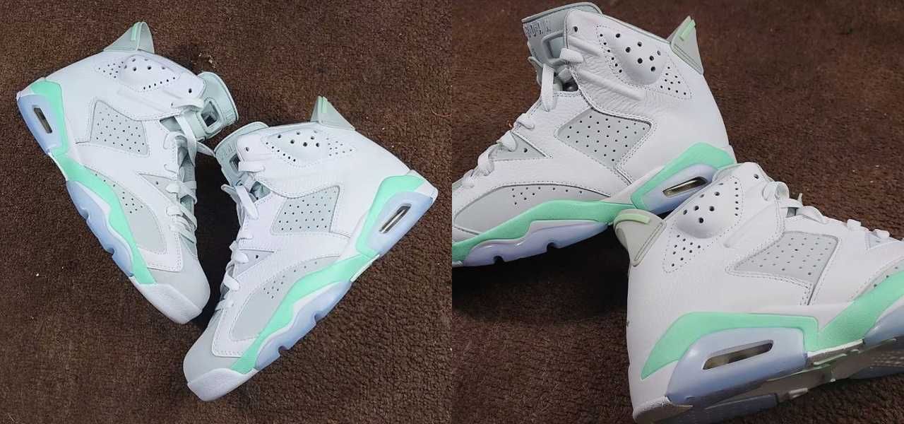 【スニダンで購入可】3/8発売 Nike WMNS Air Jordan 6 "Mint Foam" 抽選/定価/販売店舗まとめ 10枚目
