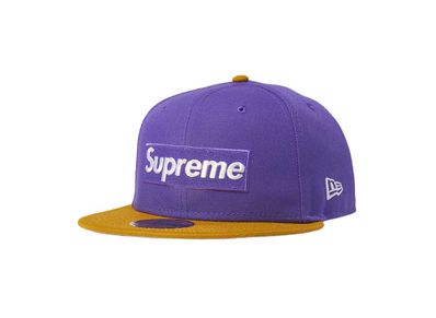 Supreme sales hat purple