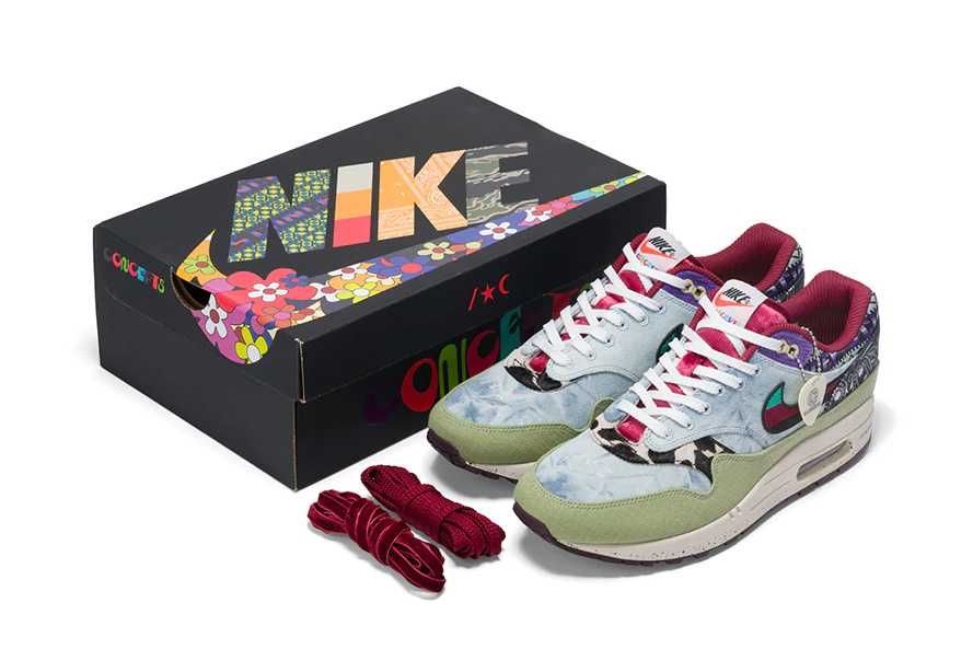 【スニダンで購入可】4/15発売 Concepts × Nike Air Max 1 3colors 抽選/定価/販売店舗まとめ 17枚目