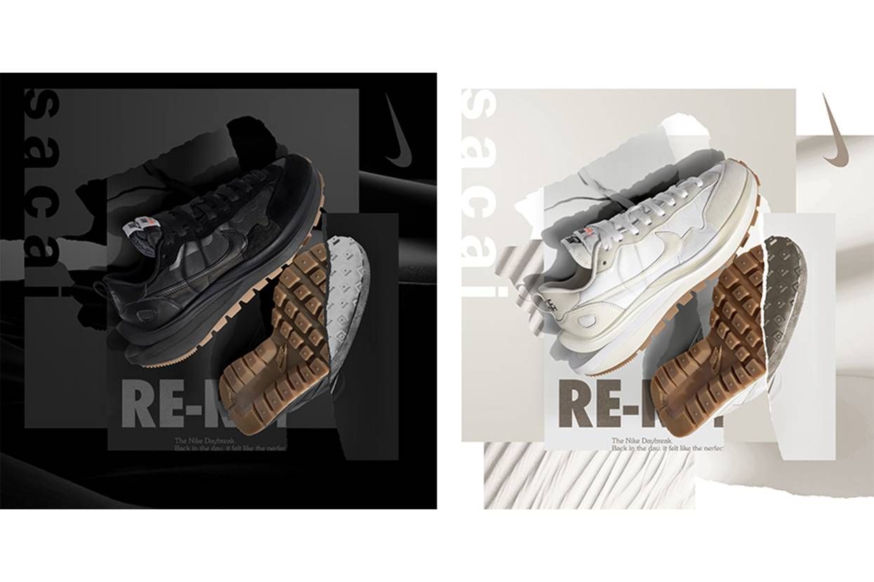 【スニダンで購入可】3/10発売 sacai × Nike Vapor Waffle 2colors 抽選/定価/販売店舗まとめ 4枚目