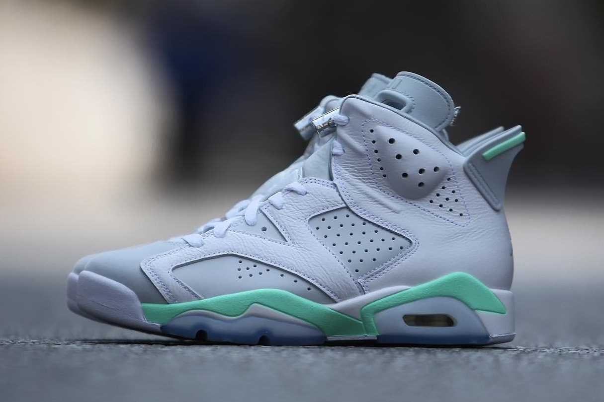 【スニダンで購入可】3/8発売 Nike WMNS Air Jordan 6 "Mint Foam" 抽選/定価/販売店舗まとめ 3枚目