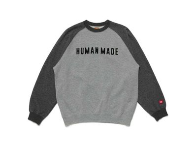 Human made best sale raglan sweatshirt