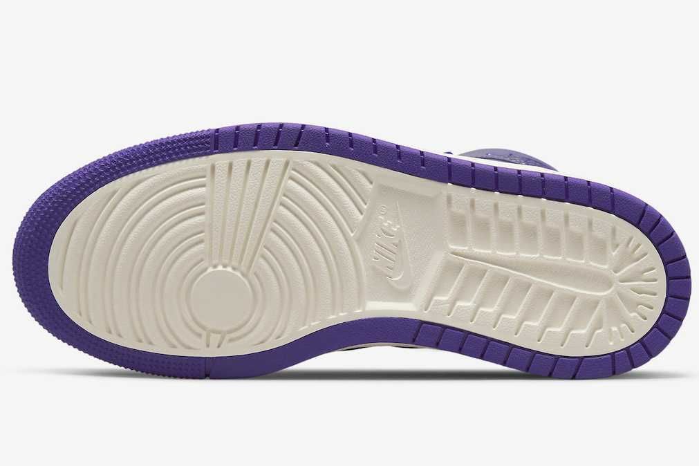 【販売リンクあり】海外3/13発売 Nike WMNS Air Jordan 1 High Zoom Comfort "Purple Patent" 抽選/定価/販売店舗まとめ 7枚目