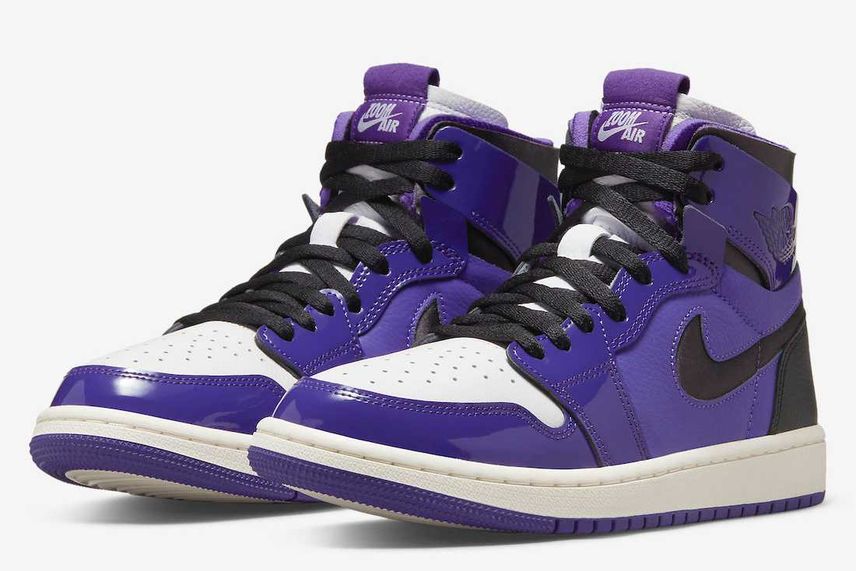 【販売リンクあり】海外3/13発売 Nike WMNS Air Jordan 1 High Zoom Comfort "Purple Patent" 抽選/定価/販売店舗まとめ