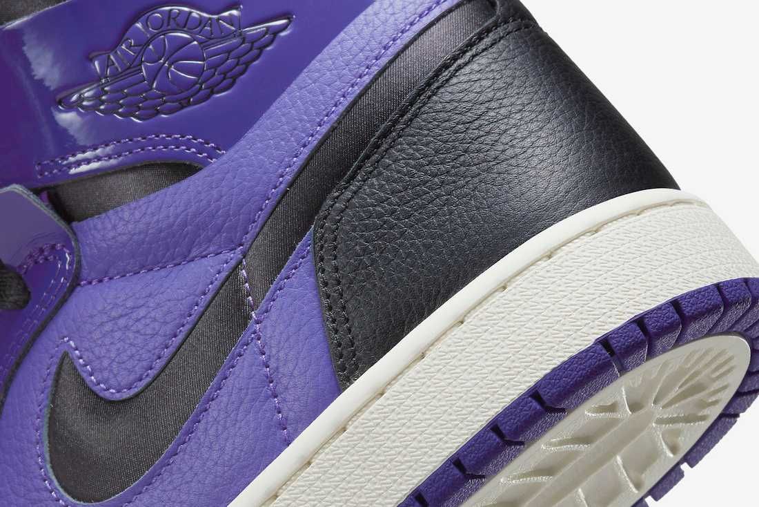 【販売リンクあり】海外3/13発売 Nike WMNS Air Jordan 1 High Zoom Comfort "Purple Patent" 抽選/定価/販売店舗まとめ 6枚目