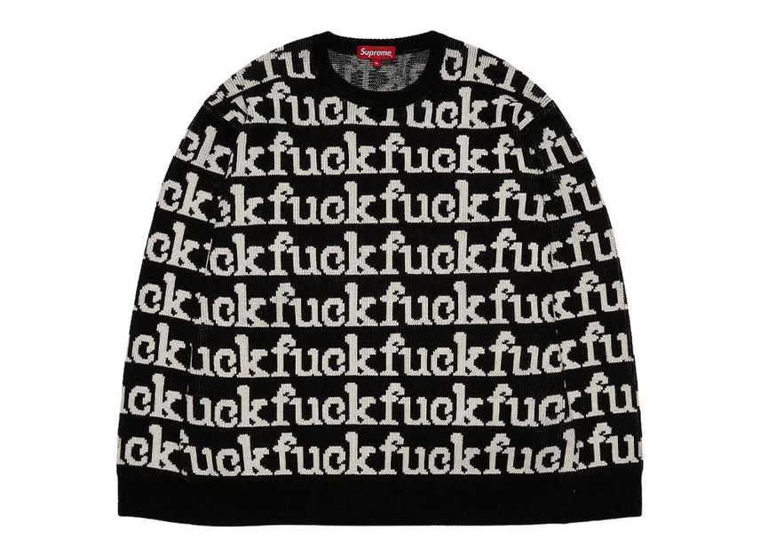 Supreme Fuck Sweater 