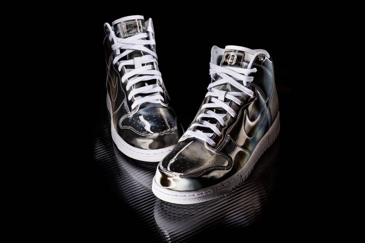 【スニダンで購入可】4/12発売 CLOT × Nike Dunk High "Silver/Flux" 抽選/定価/販売店舗まとめ 8枚目
